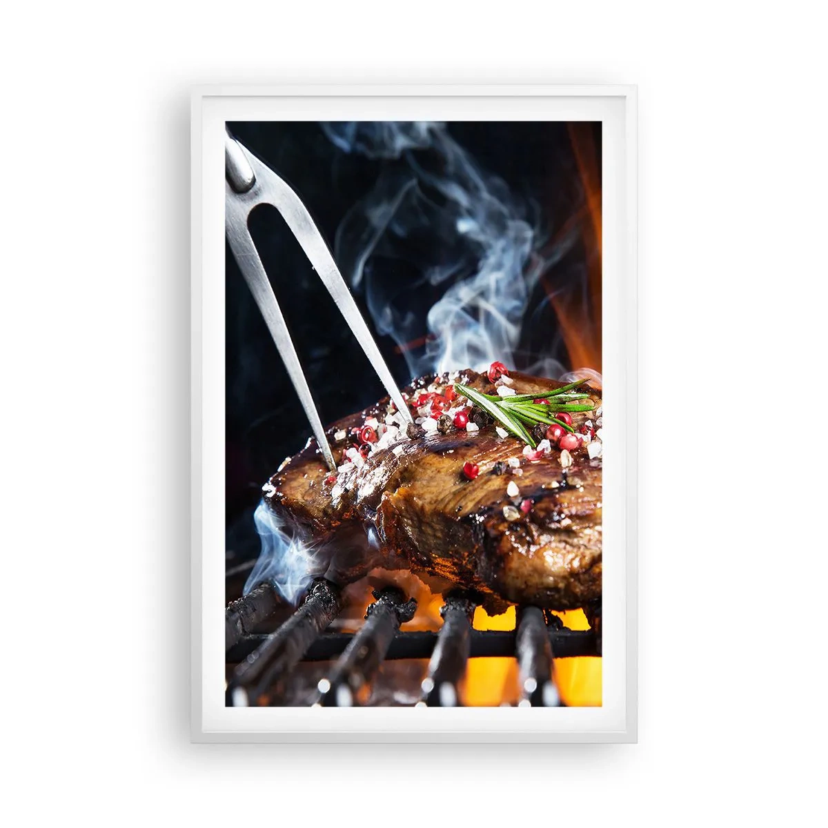 Poster in white frmae - Juicy and Fragrant - 61x91 cm