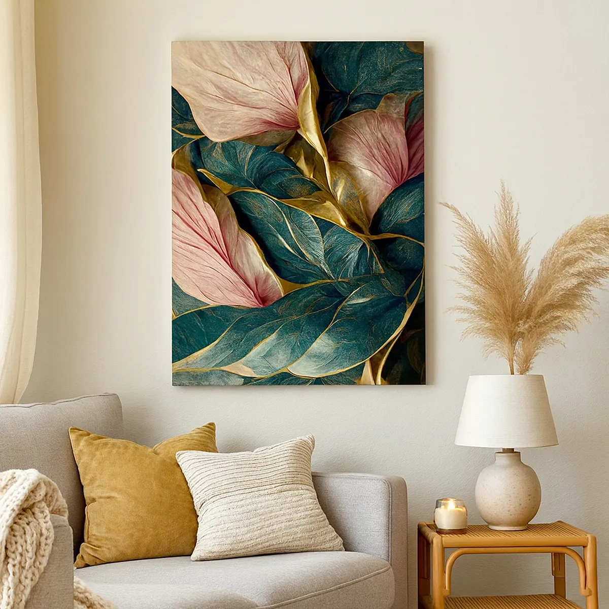 Canvas picture - Natural Elegance and Style - 50x70 cm