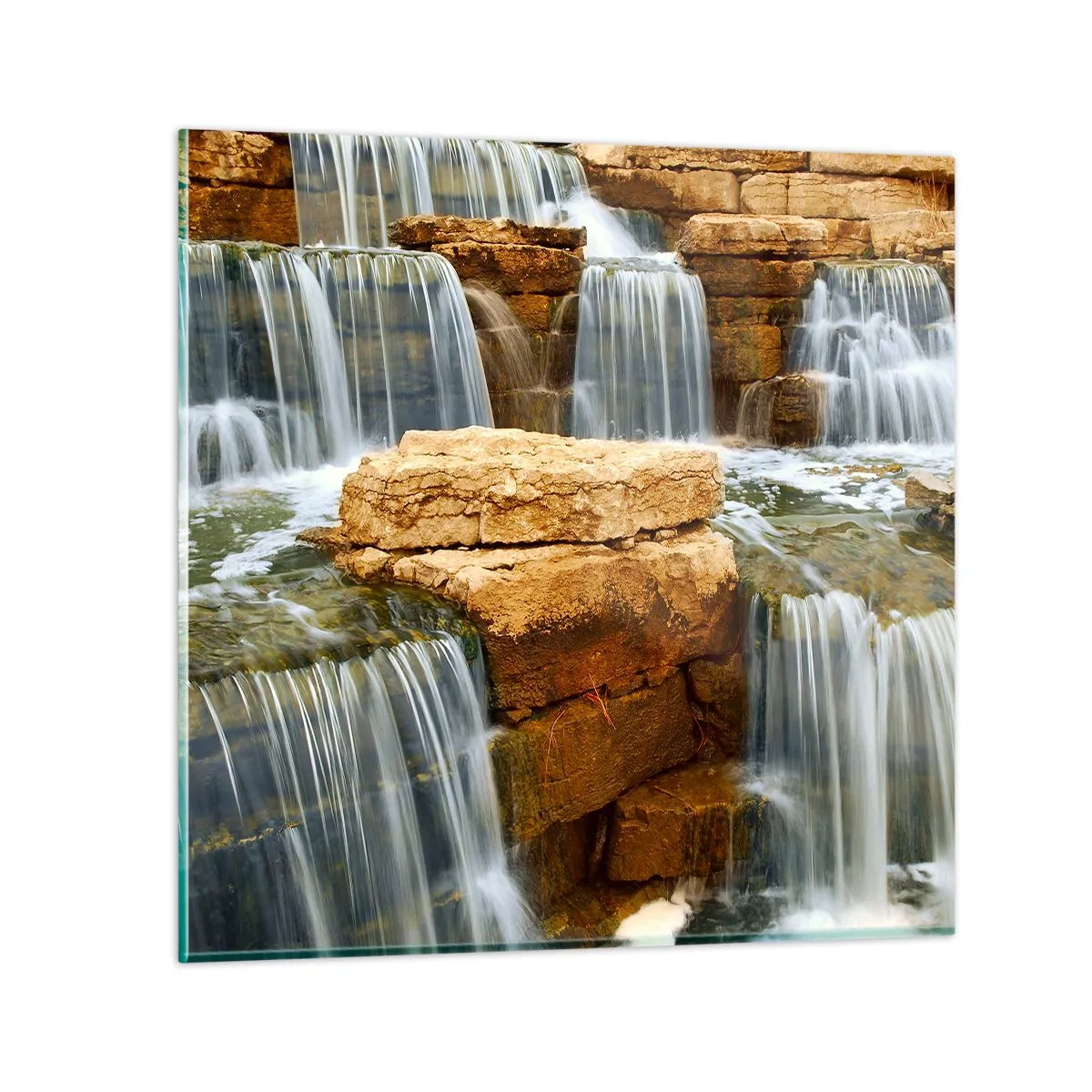 Glass picture - Stairway to Heaven - 50x50 cm