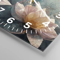 Clock face with numbers