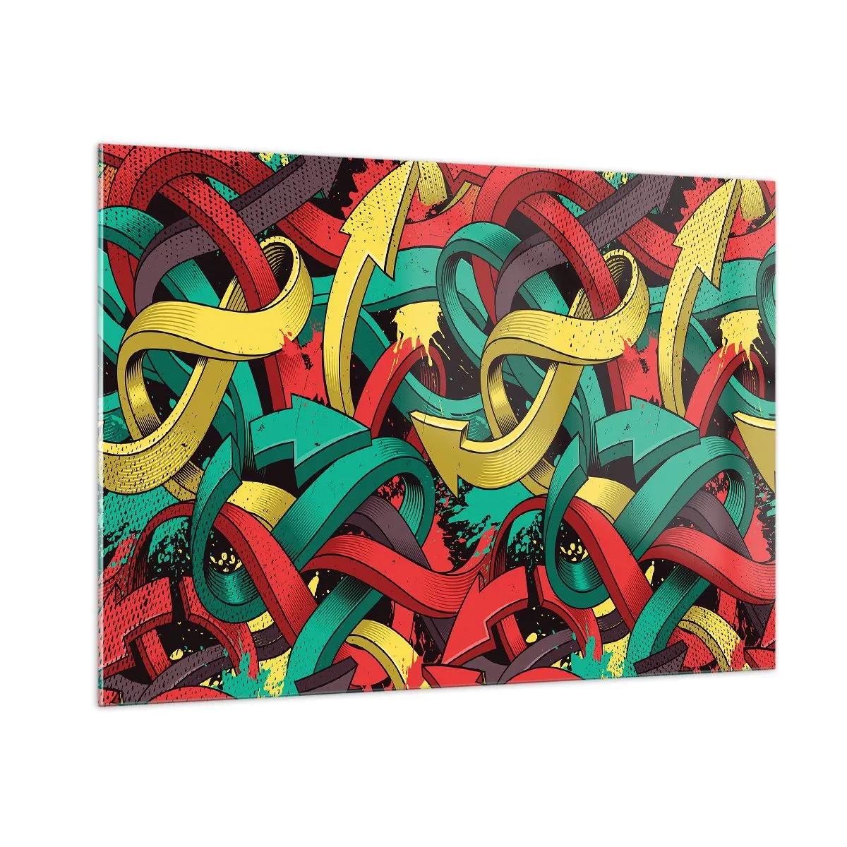 Glass picture - Which Way? - 100x70 cm