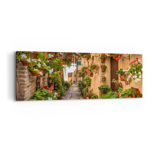 Canvas picture - Italian Back Street - 90x30 cm