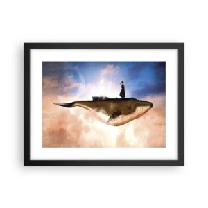 Poster in black frame - Surreal Journey - 40x30 cm