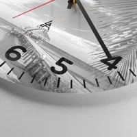 Clock face with numbers