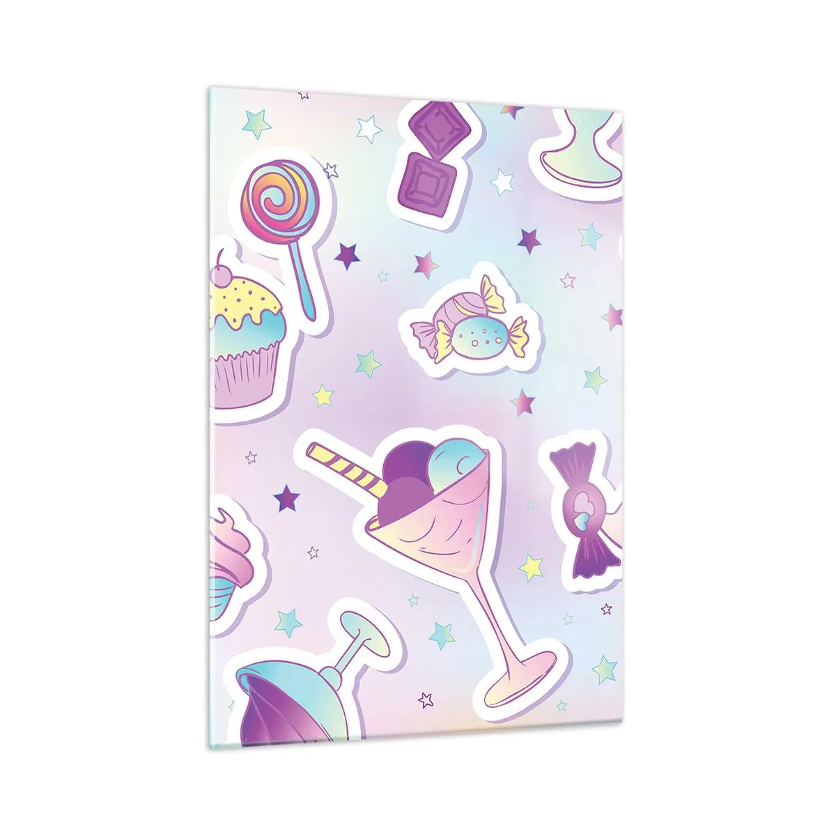 Glass picture - Why We Can't Have Birthday Everyday? - 50x70 cm