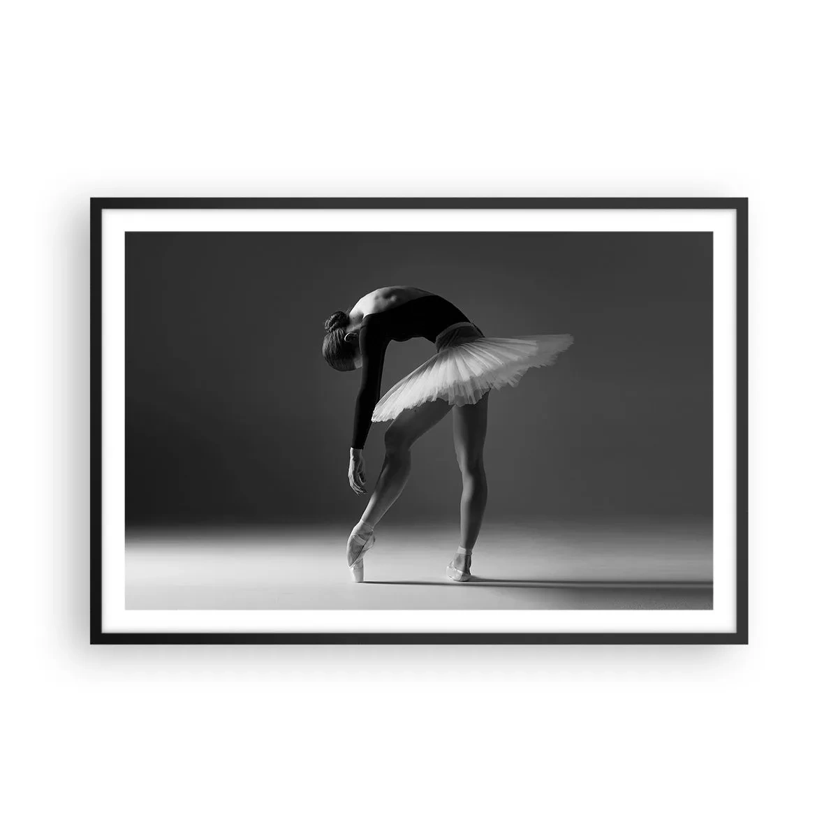 Poster in black frame - Belle Ballet Dancer - 91x61 cm