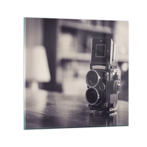 Glass picture - Magic of the Old Photograph - 50x50 cm