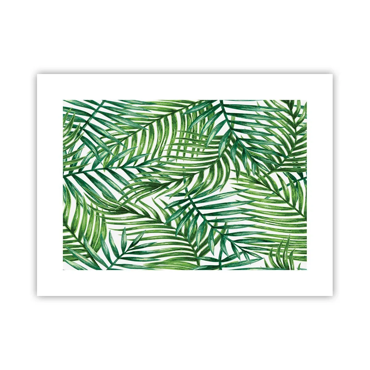 Poster - Under the Green Canopy - 40x30 cm