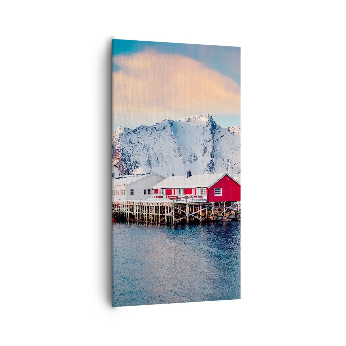 Canvas picture - Northern Retreat - 65x120 cm