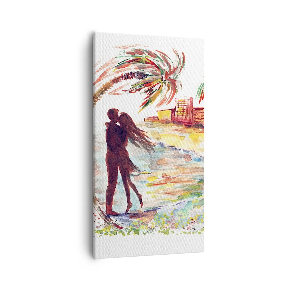 Canvas picture - Romantic Holiday - 55x100 cm
