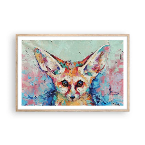 Poster in light oak frame - Are You Ready for Me? - 91x61 cm