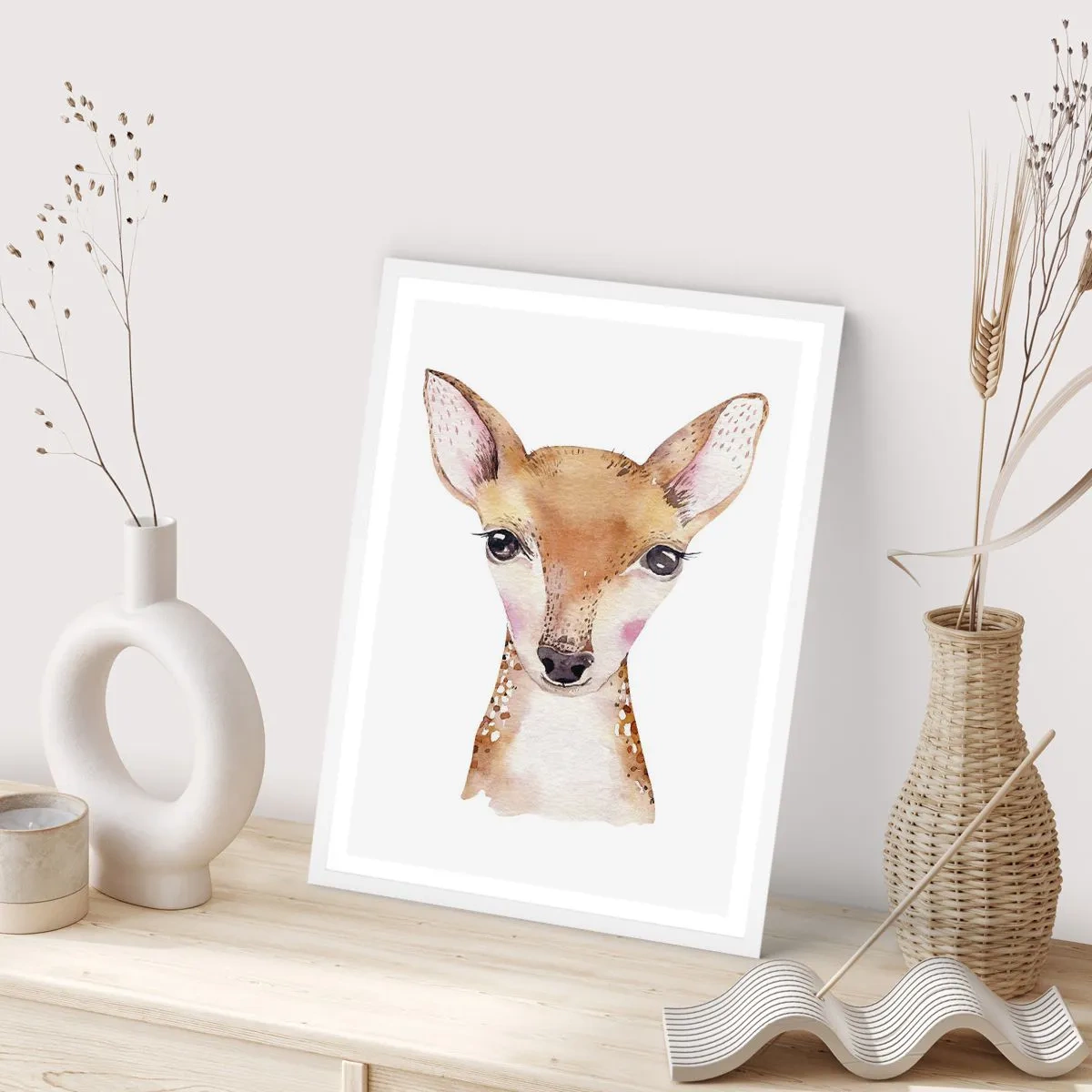 Poster in white frmae - Nature of Innocence - 70x100 cm