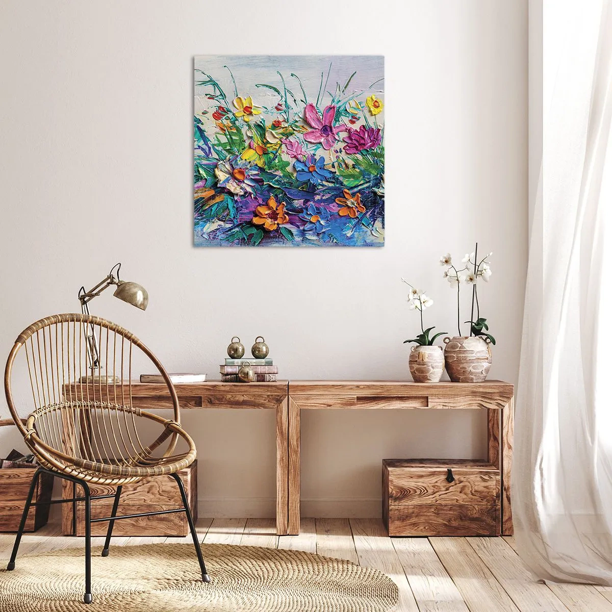 Canvas picture - Not So Still Nature - 30x30 cm