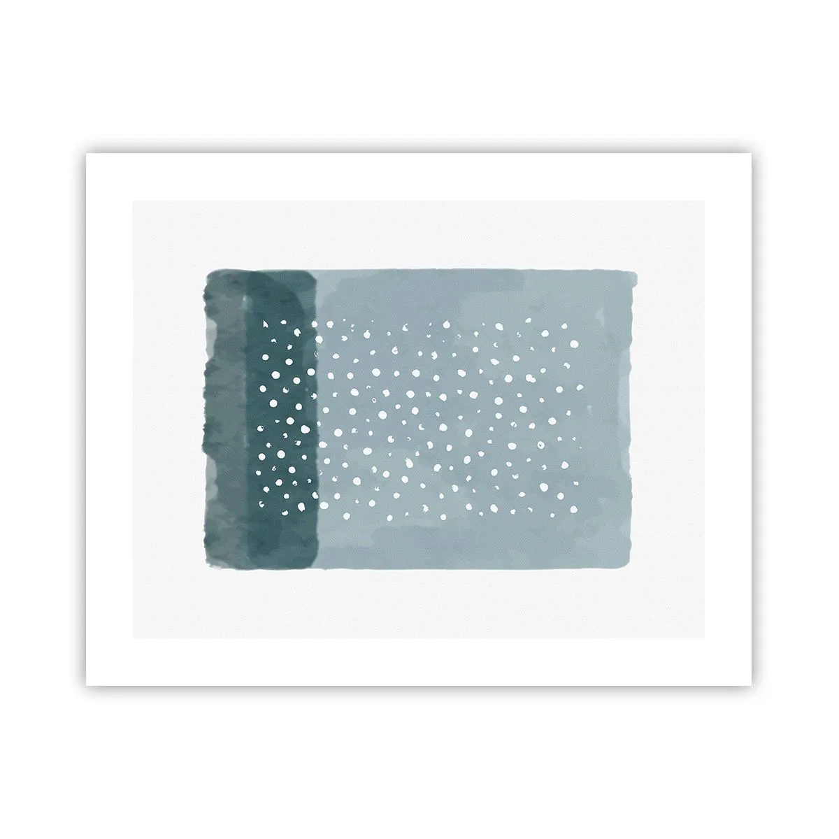 Poster - Grown on the Blue - 50x40 cm