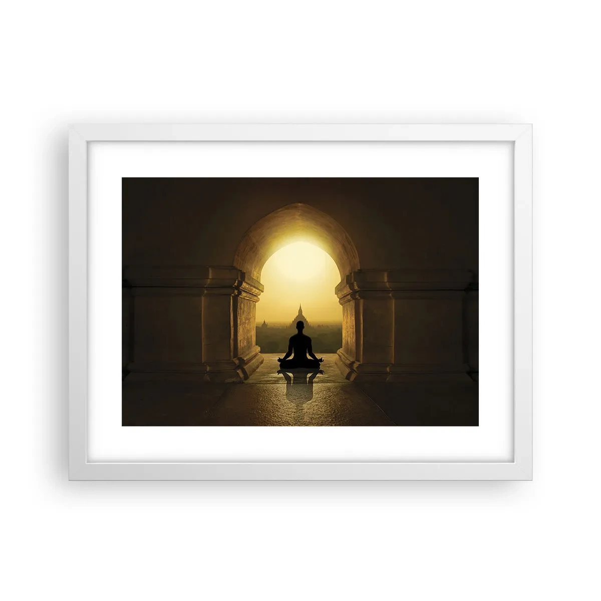 Poster in white frmae - Full Harmony - 40x30 cm