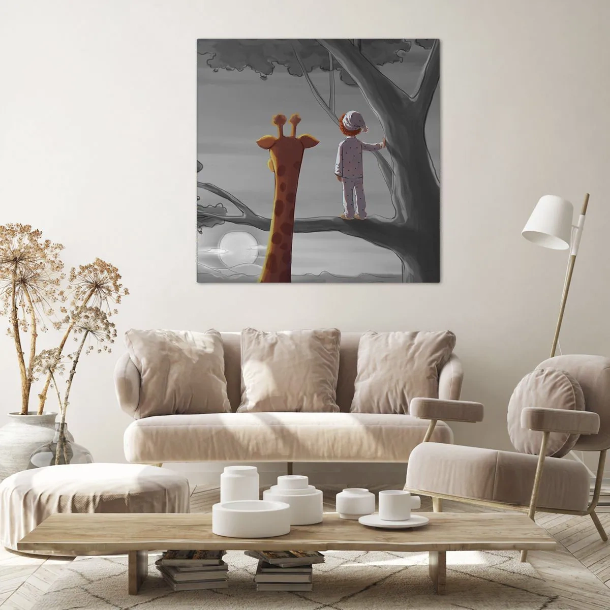 Canvas picture - This Is Really Happening - 70x70 cm