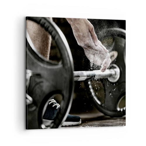 Canvas picture - Challenge Accepted! - 60x60 cm