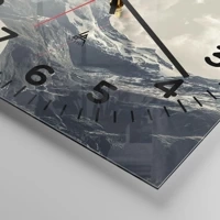 Clock face with numbers