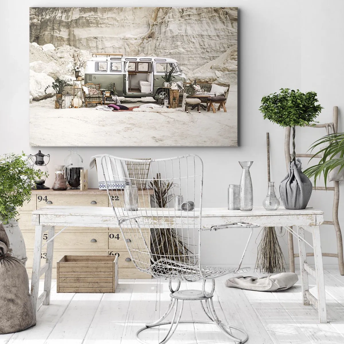 Canvas picture - Time to Start the Trip - 120x80 cm