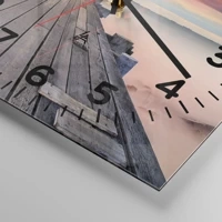 Clock face with numbers