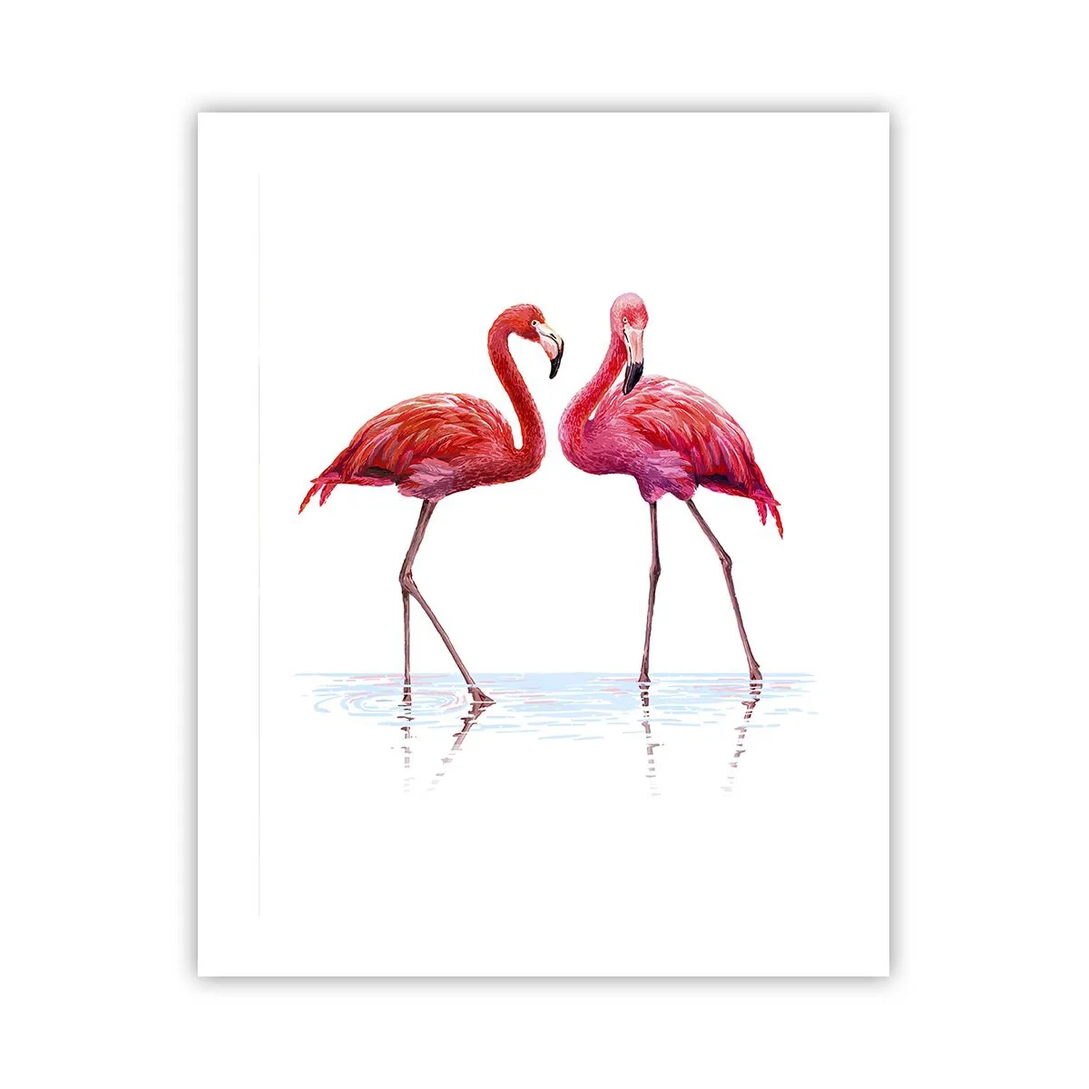 Poster - Pink Rendezvous - 40x50 cm