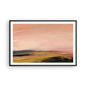 Poster in black frame - In Pink Tones - 91x61 cm