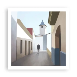 Poster - Sunny Walk - 60x60 cm