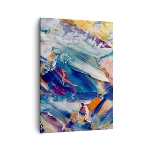 Canvas picture - Whirlwind of Colour - 50x70 cm