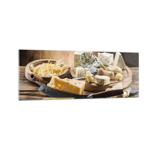 Glass picture - Say Cheese! - 140x50 cm