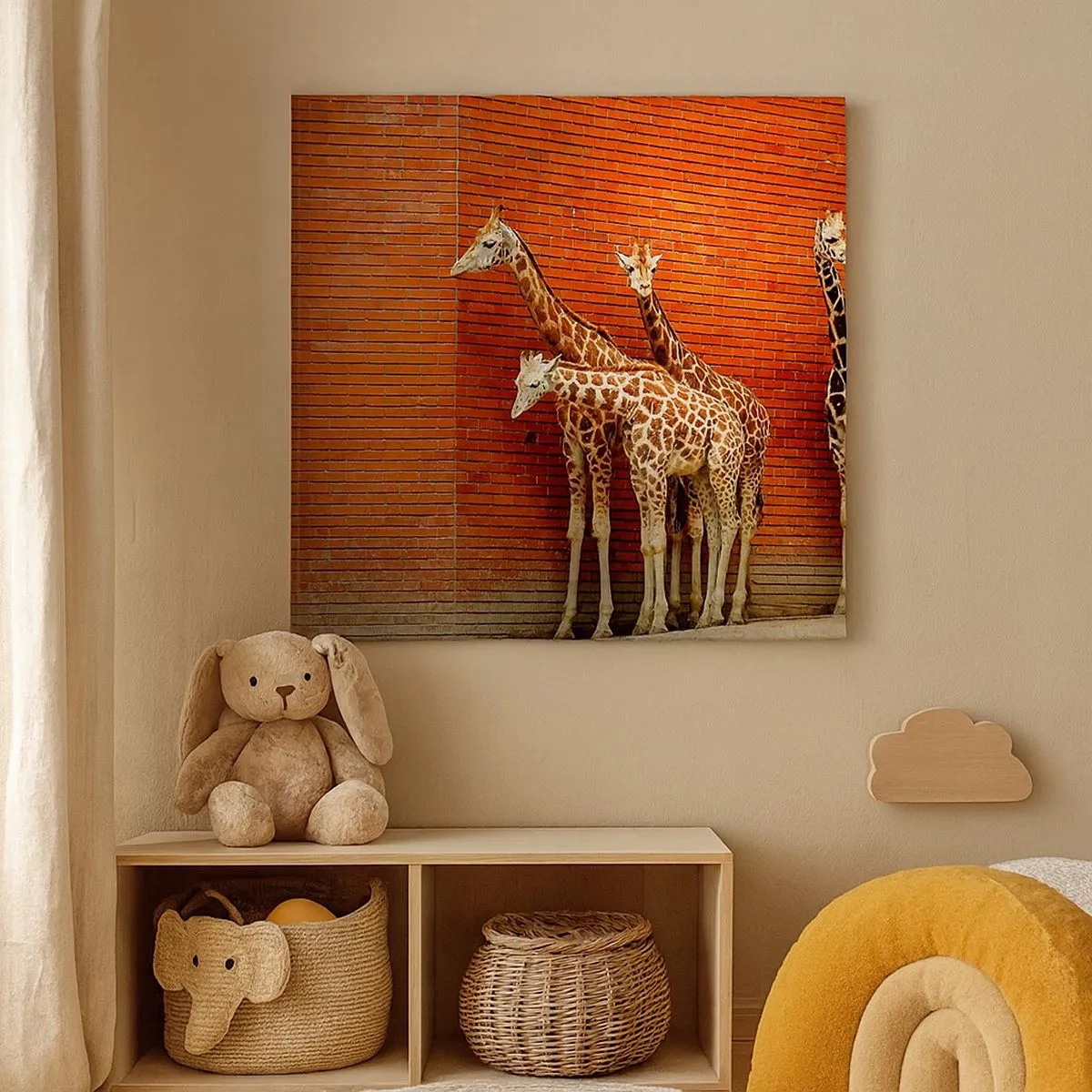 Canvas picture - Can You See an Acacia? - 30x30 cm