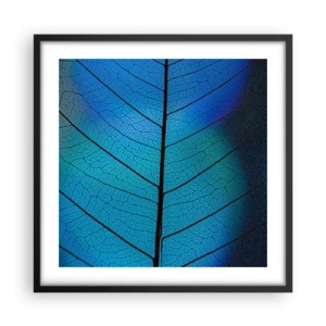 Poster in black frame - Intricate Construction - 50x50 cm