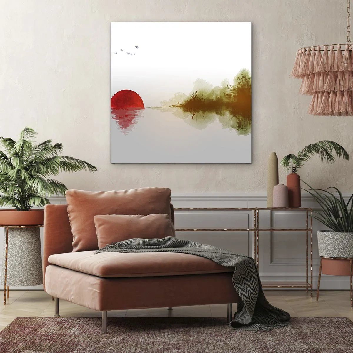 Canvas picture - Promise of Peace - 30x30 cm