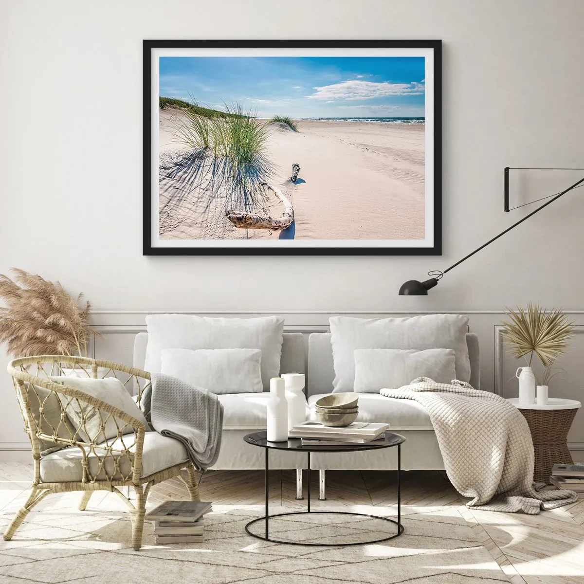 Poster in black frame - The Most Beautiful? Baltic One - 40x30 cm