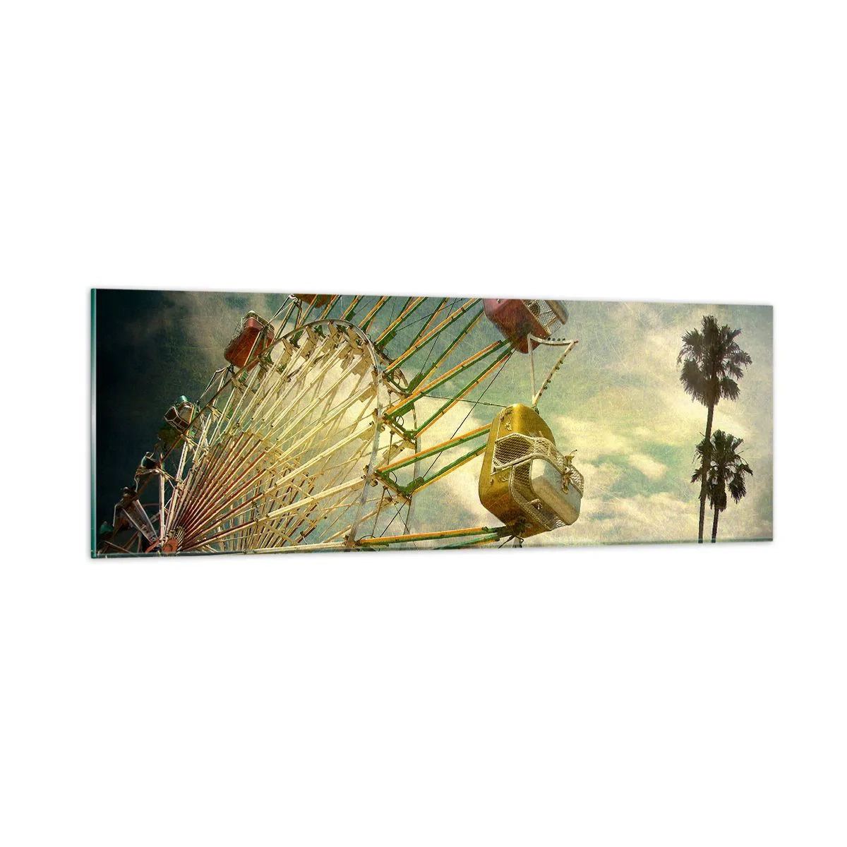 Glass picture - There Will Be Fun… - 90x30 cm