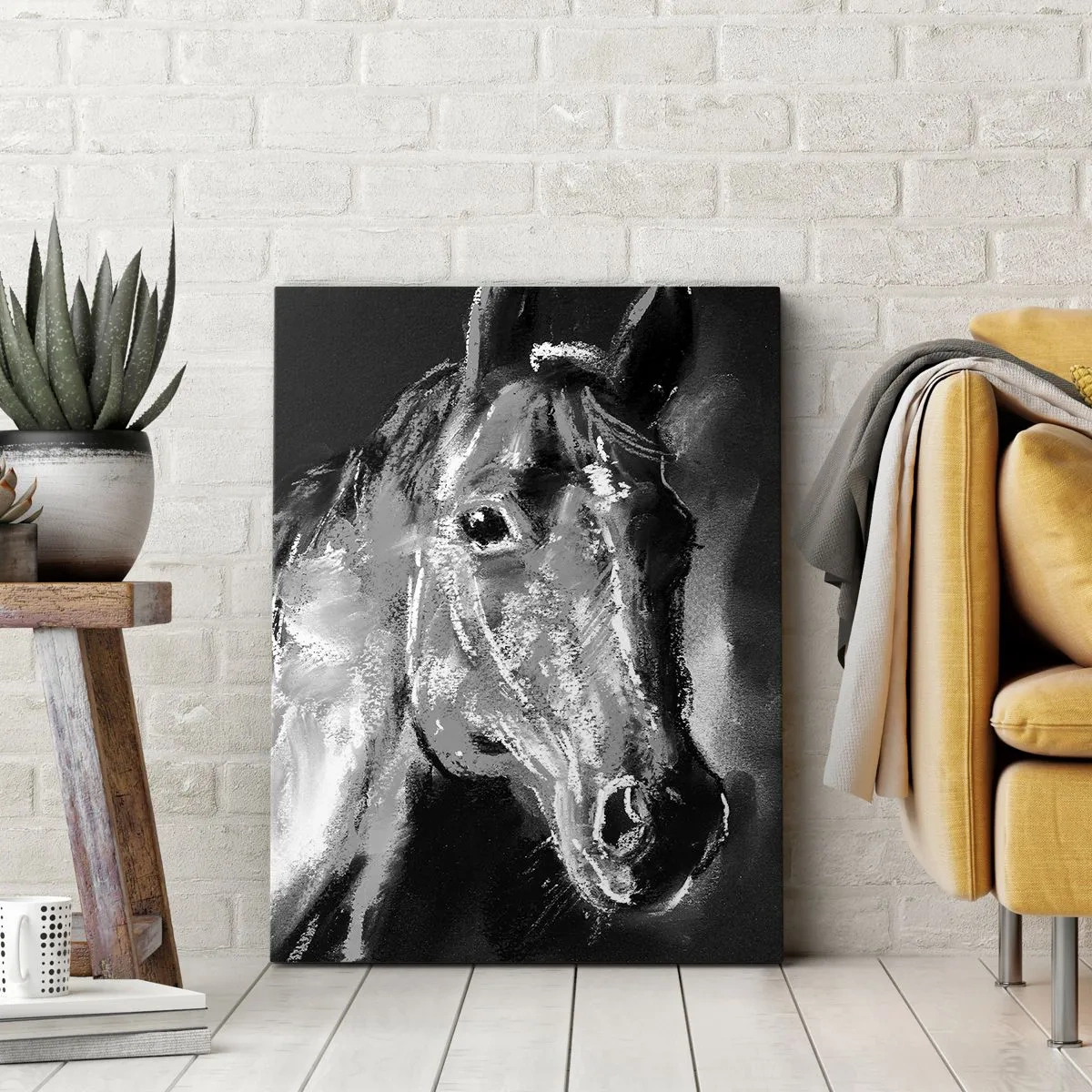 Canvas picture - Noble Soul Is Shining - 45x80 cm