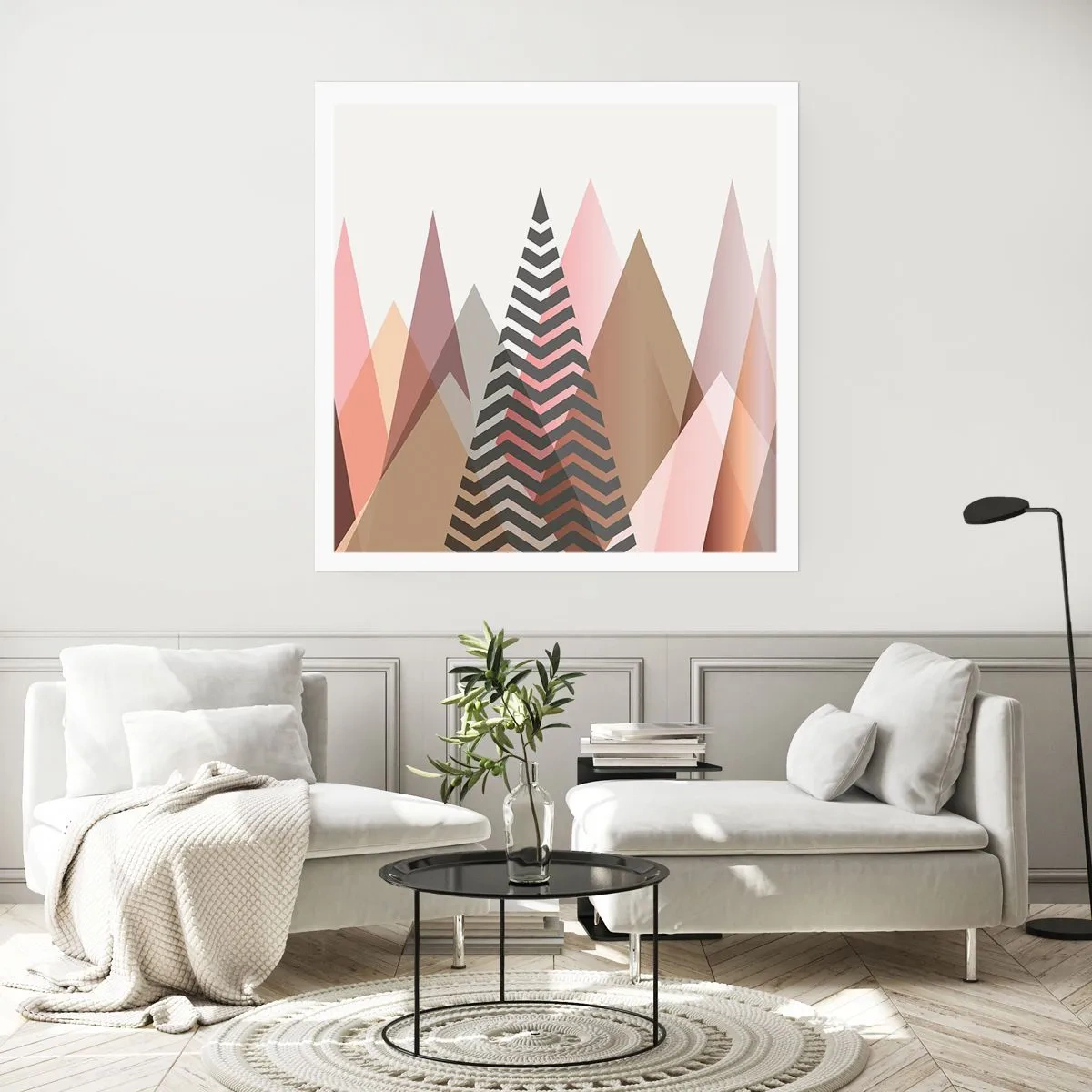 Poster - View of the Piramide - 50x50 cm
