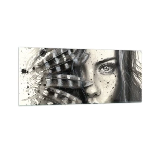 Glass picture - Wild Beauty - 100x40 cm