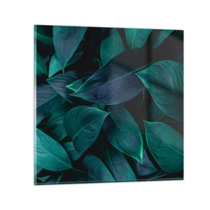 Glass picture - The Green Itself - 70x70 cm