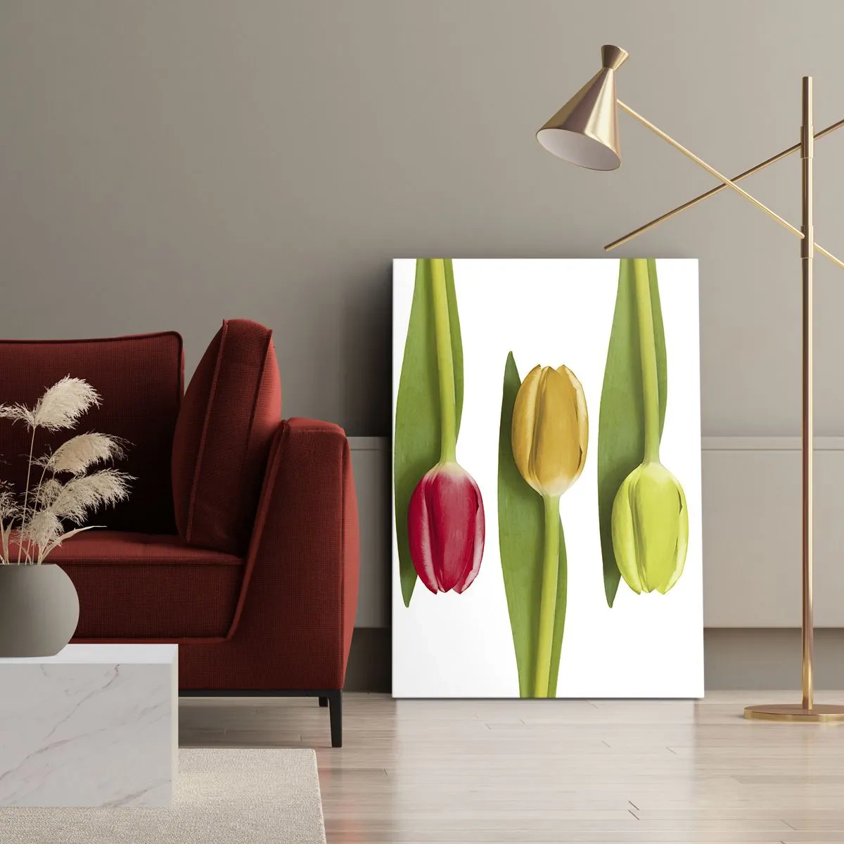 Canvas picture - Rainbow Composition - 50x70 cm