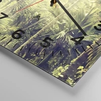 Clock face with numbers