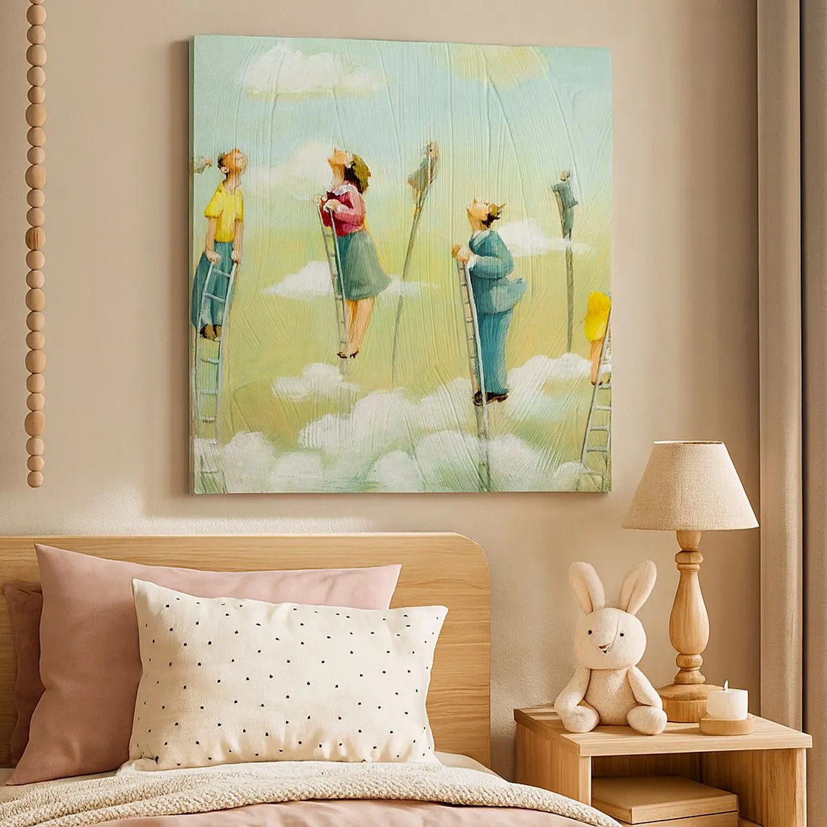 Canvas picture - Following the Dream - 30x30 cm