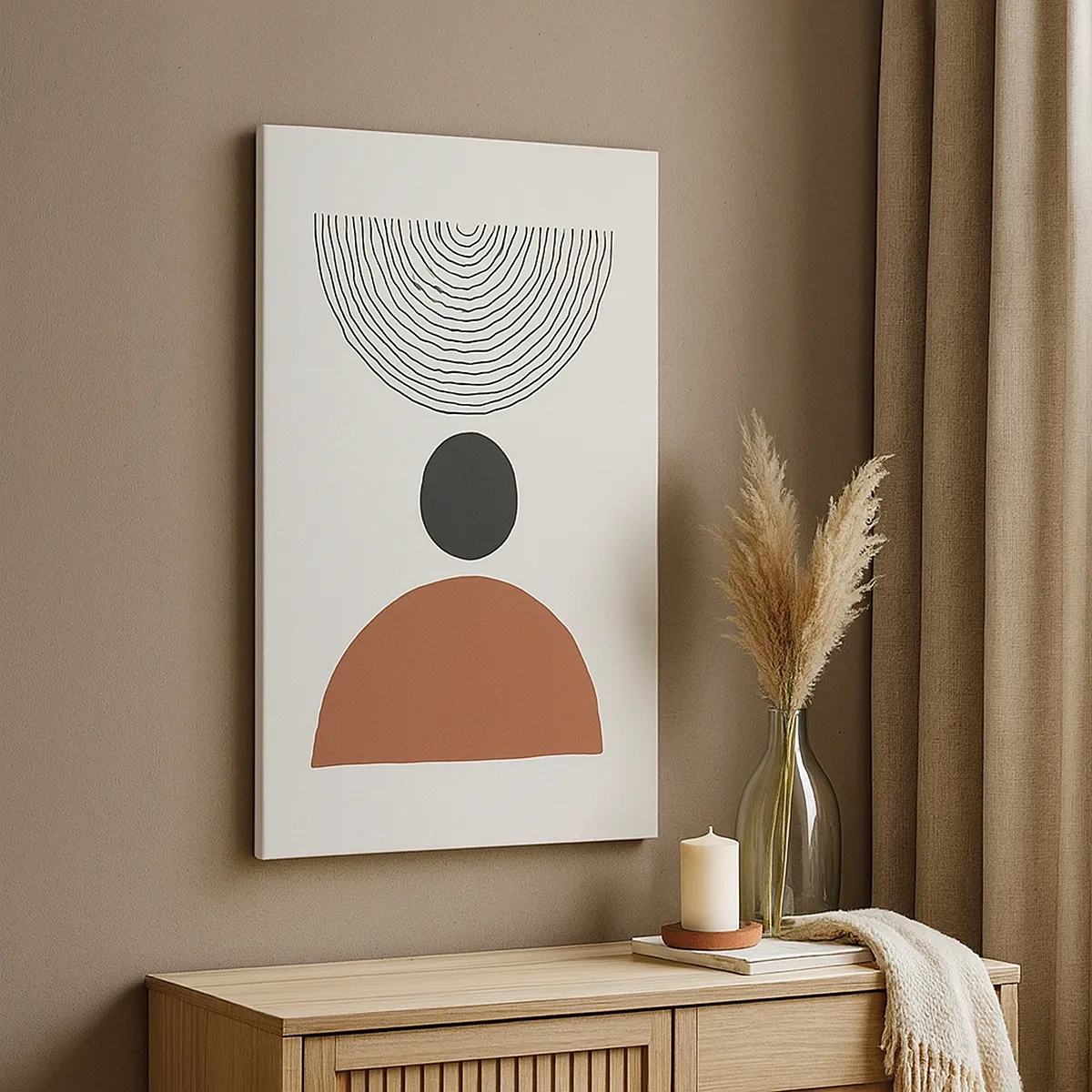 Canvas picture - In the Centre of Attention - 50x70 cm