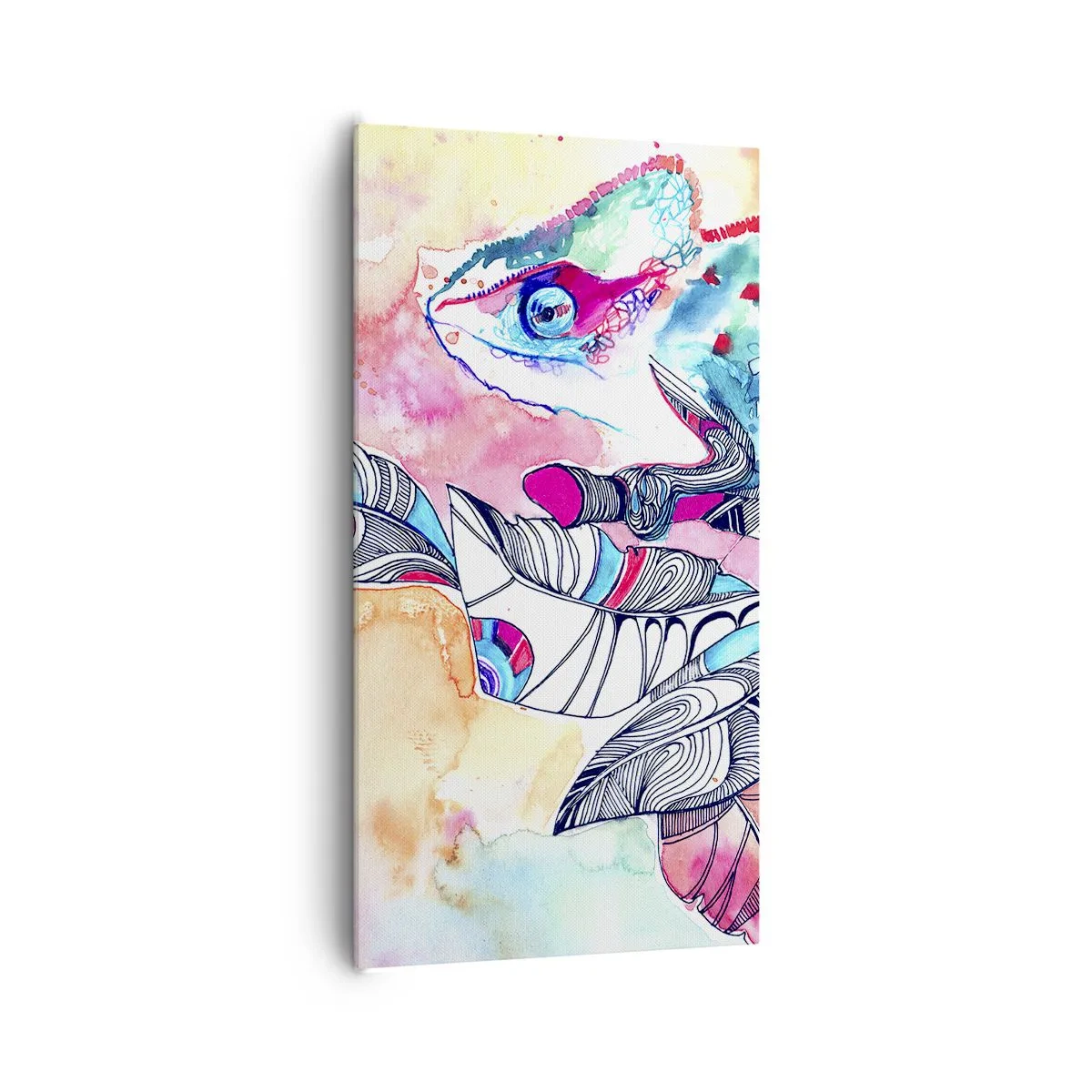 Canvas picture - Colourful Like Our World - 65x120 cm