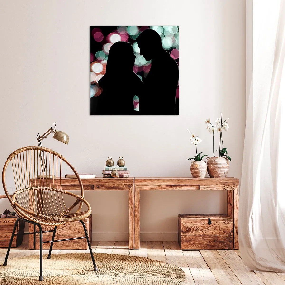Canvas picture - Yes! - 60x60 cm
