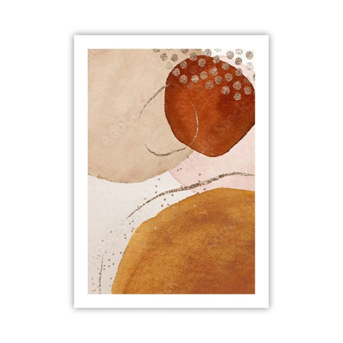 Poster - Roundness and Movement - 50x70 cm