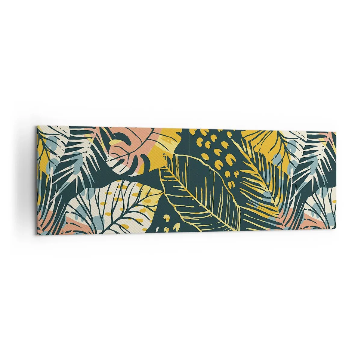 Canvas picture - Leafy Fantasy - 160x50 cm