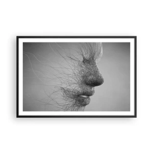 Poster in black frame - Spirit of the Wind - 91x61 cm