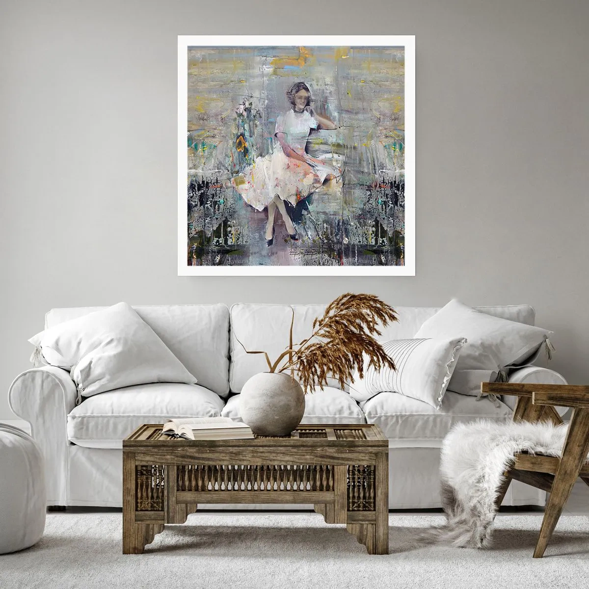 Poster - Classical and Modern - 60x60 cm