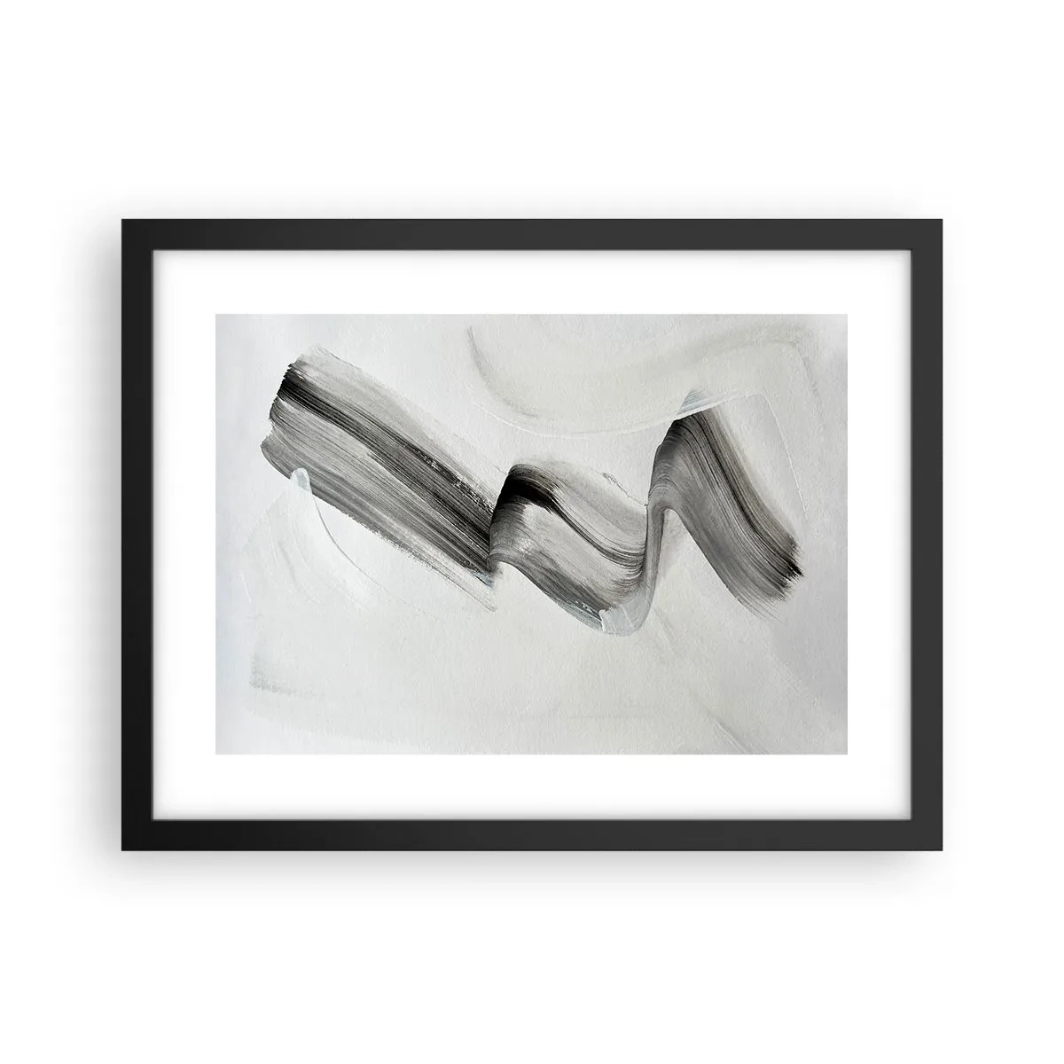 Poster in black frame - Casually for Fun - 40x30 cm