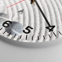 Clock face with numbers